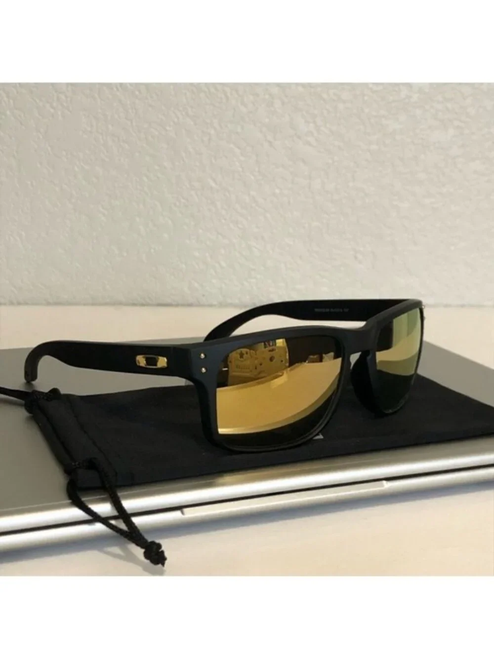 POLARIZED OAKLEY Holbrook Prizm 24k Sunglasses - Picture 1 of 9